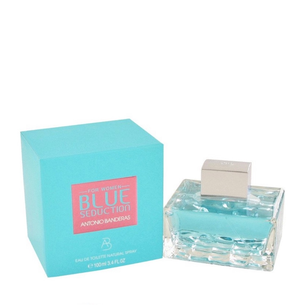 Antonio Banderas Blue Seduction Eau de Toilette, Perfume for Women, 3.4 Oz